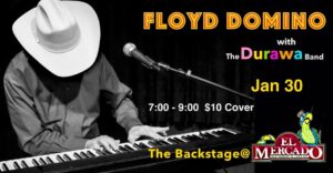 Floyd Domino with the Durawa Band @ The Backstage | Austin | Texas | United States