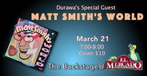 Matt Smith's World with the Durawa Band @ The Backstage | Austin | Texas | United States