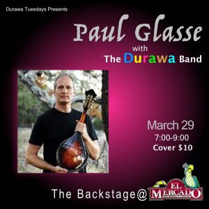 PAUL GLASSE with the Durawa Band @ The Backstage | Austin | Texas | United States