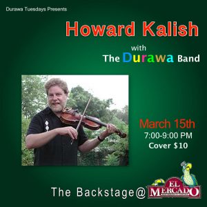 HOWARD KALISH with the Durawa Band @ The Backstage | Austin | Texas | United States
